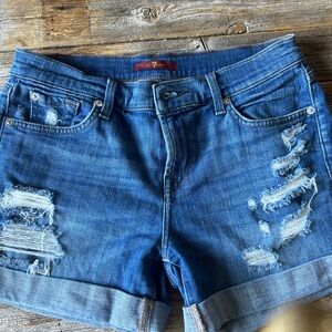 7 for all mankind womens shorts